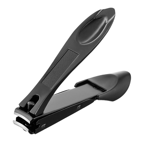 Large Nail Clipper Set Factory Carbon Steel Nail Clippers Single Stainless Steel Creative Slant Tip Anti-Splash Nail Clippers 