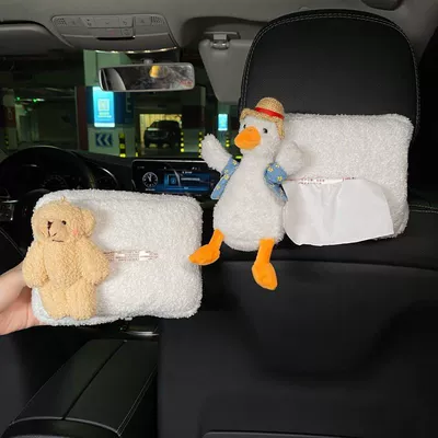 and cute tissue box for car | Car tissue box/set