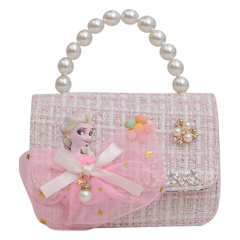 Nuevo bolso de los niños estilo chanel bolso de hombro de la manera del todo-fósforo de las niñas bolsa de mensajero de moda cadena accesorios bolsa al por mayor