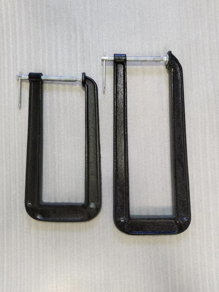 g字夹具深喉异型卡子钢化夹胶玻璃石材木工铸玛钢c钳工装