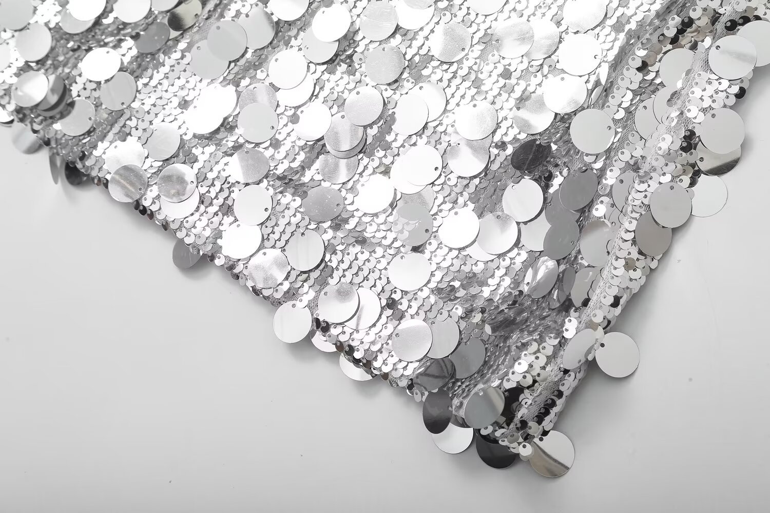 2024 Printemps Nouveau Produit Vêtements Pour Femmes Style Léger Mature Taille Haute Paillettes Mini Jupe Courte w017 A336_voghion.com