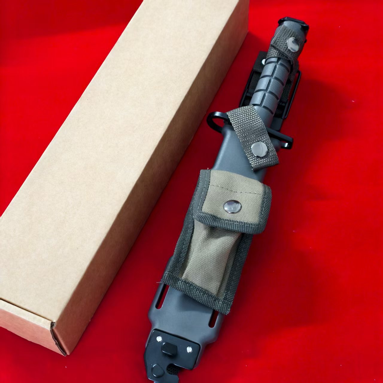 M9-D80一体版刀鞘户外多功能鞘老兵收藏纪念原厂版战术K鞘套