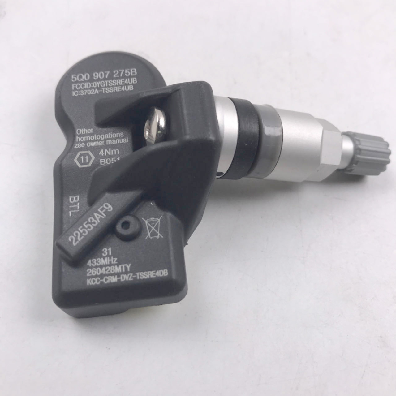 5Q0907275B Tire Pressure Monitoring Sensor Suitable for Porsche, Audi, Volkswagen