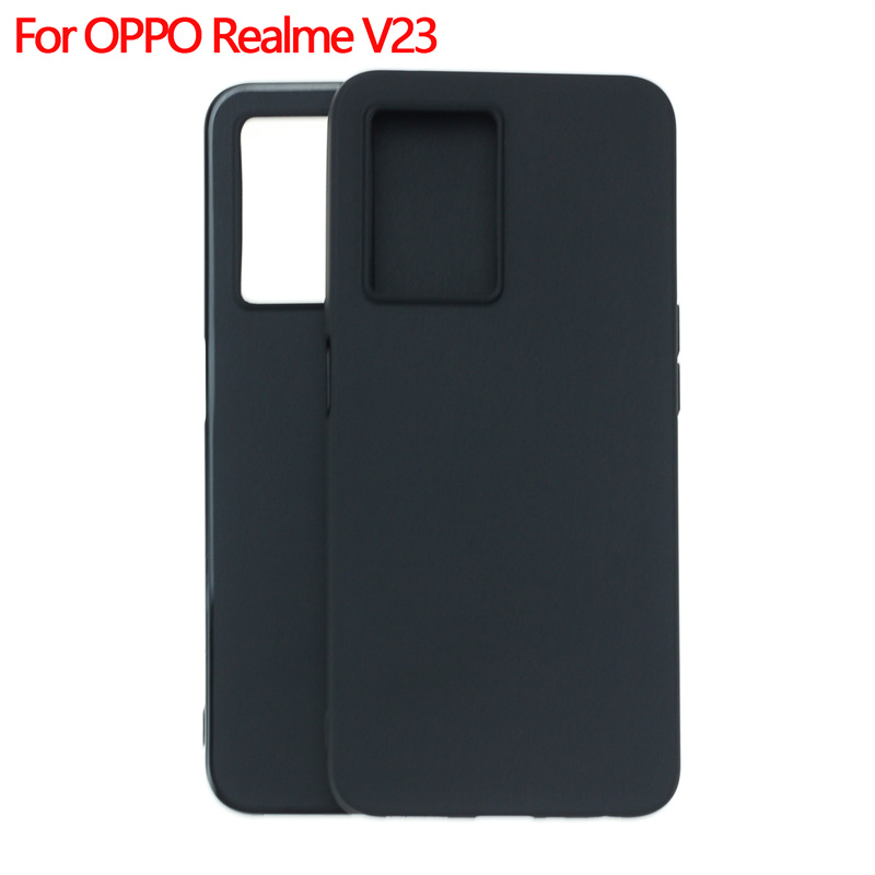 适用于OPPO真我Realme V23国内版手机套保护套手机壳磨砂布丁素材