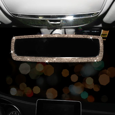 Car Supplies Mirror Cover, Car | Sun visor rearview mirror - champagne-diamond