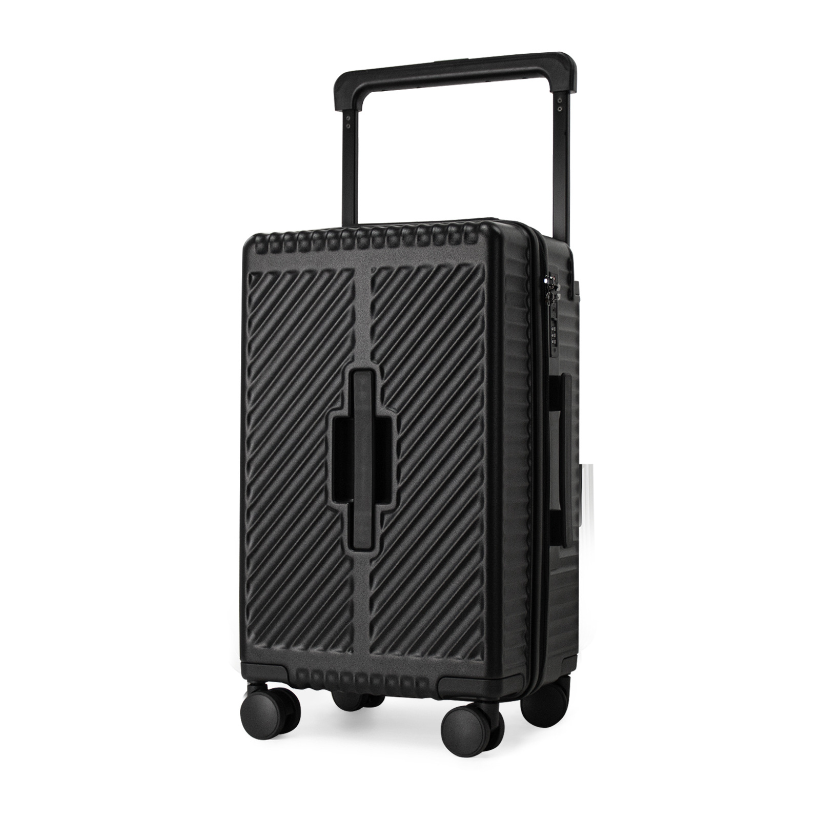 Vali thể thao PC 20 inch chống mài mòn, xách tay thương mại — màu đen, màu sắc, màu trắng, xanh lá cây