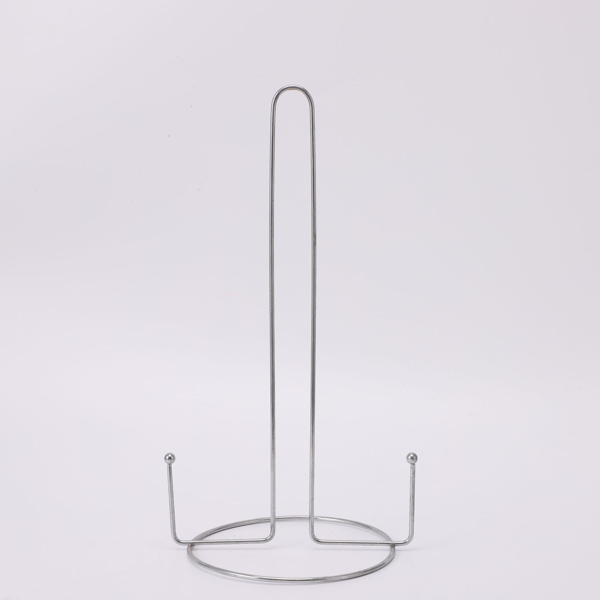 Ferro forjado sin agujeros vertical creativo toallas de papel tabla de comedor almacenamiento de papel de rollo de toallas de cocina estante de almacenamiento grueso