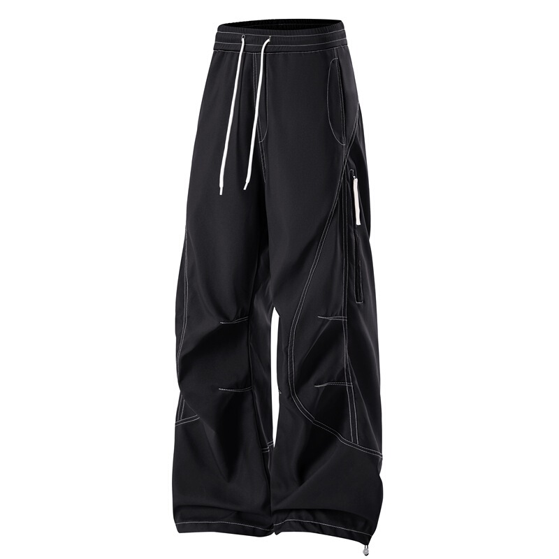 New Waterproof Thin Outdoor Pants Trendy Couple Style Hiking Loose Casual Cargo Pants for Men and Women New Waterproof Thin Outdoor Pants Trendy Couple Style Hiking Loose Casual Cargo Pants for Men and Women