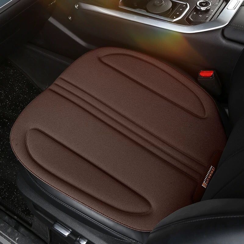 Linen Four Seasons: Universal Seat cushion, seat cover - coffee-color-front-row-seat-cushion-single