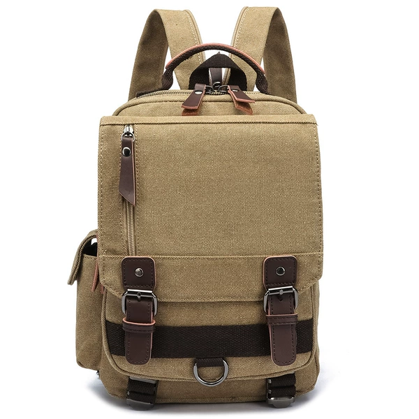 Khaki, worn on the shoulder