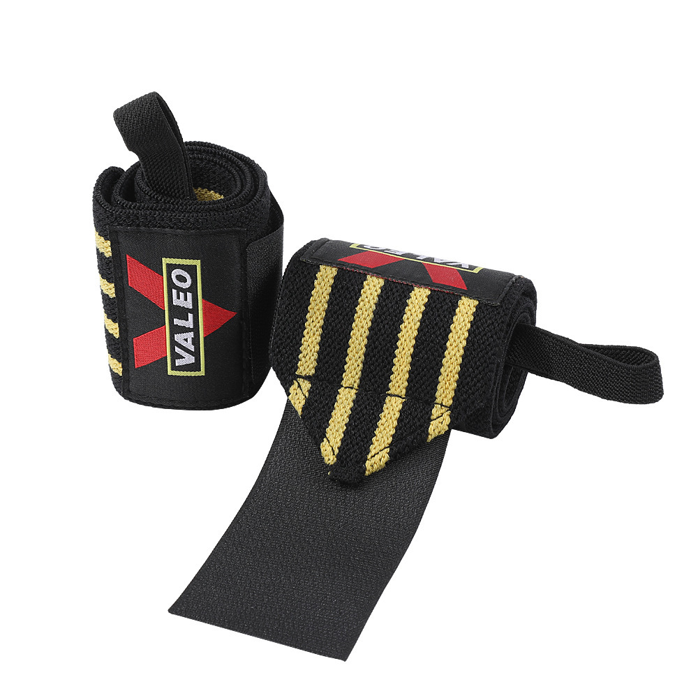 Deportes pulsera fitness prensa de Banco VALEO sudor-absorbente presión fitness levantamiento de pesas bobinado pulsera esguince equipo de protección al por mayor image 19