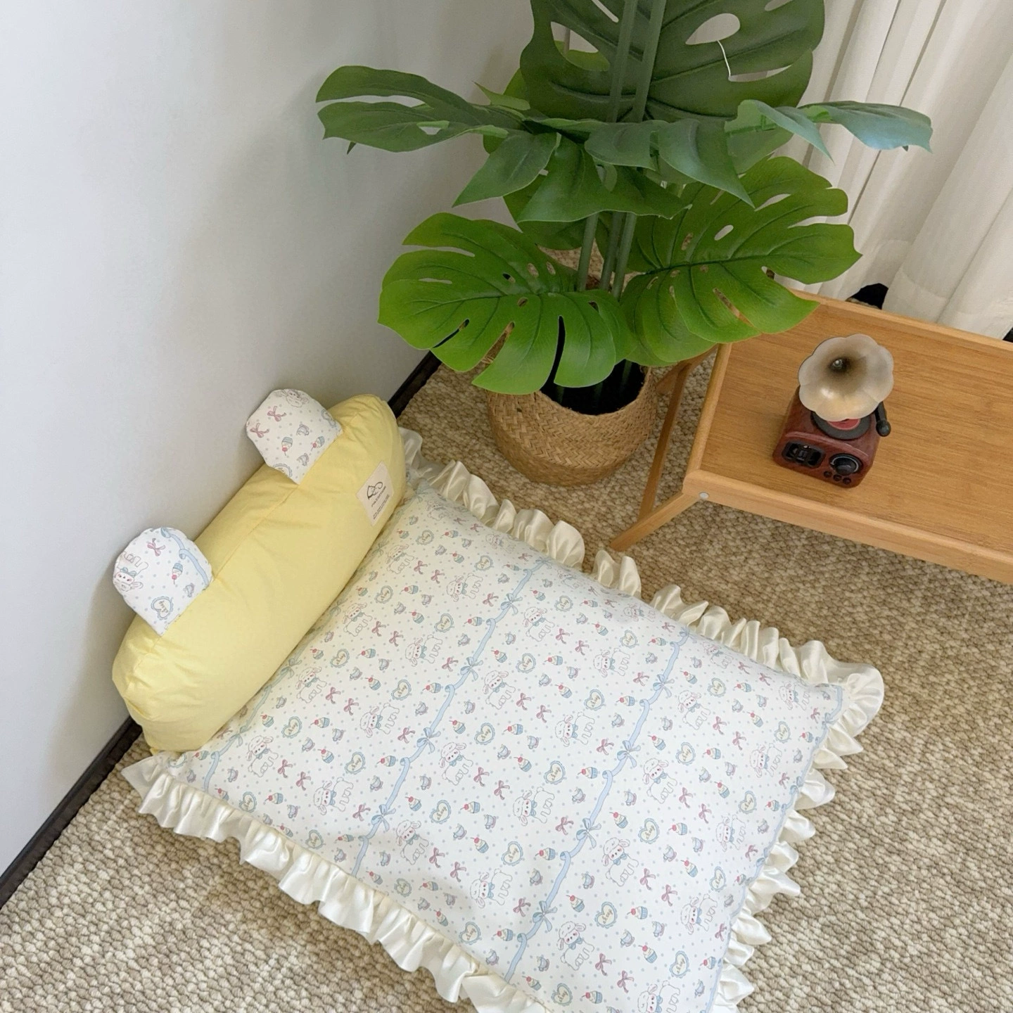 Высококачественная подушка для медведя, съемная и моющаяся, водоотталкивающая ткань, удобная четырехсезонная летняя лежанка для собак, лежанка для кошек, лежанка для собак.