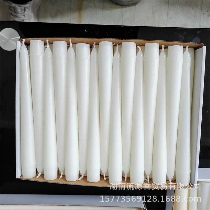2.2 * 25CM velas de bodas de fiestas vela de decoración mayorista de suministro transfronterizo doméstico cera de poste