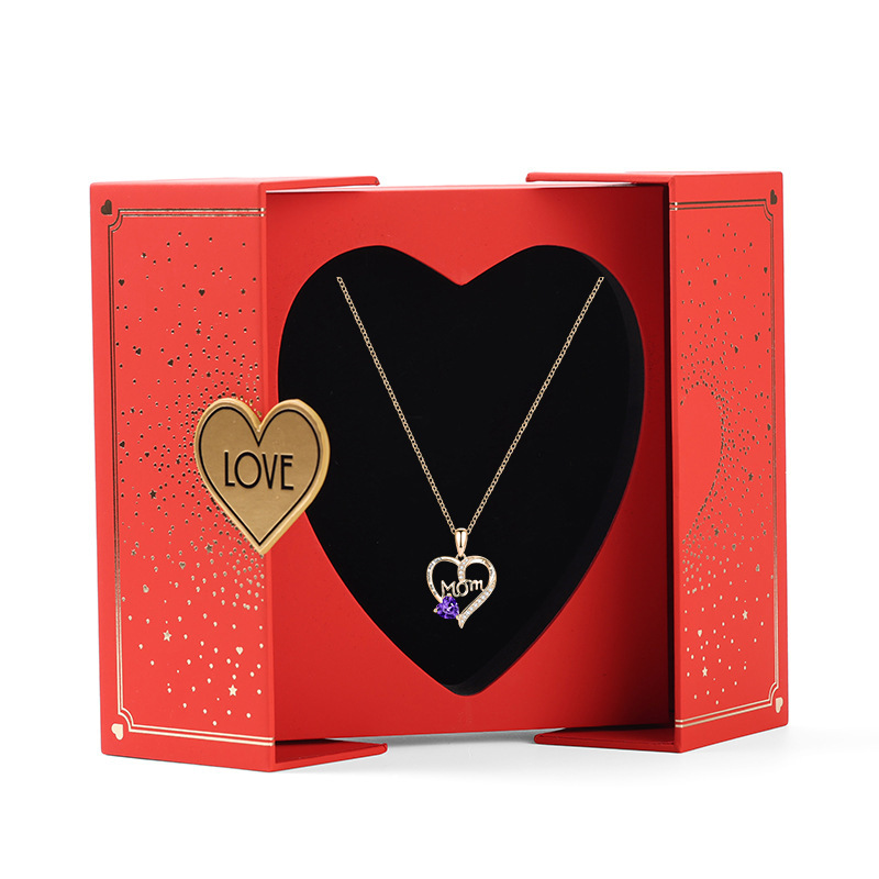 Qixi Día de San Valentín amor joyería caja collar traje anillo colgante joyería caja cumpleaños confesión regalo