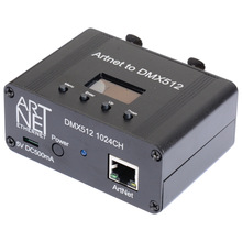ART-NET  ARTNET DMX512 控制器2口带显示屏