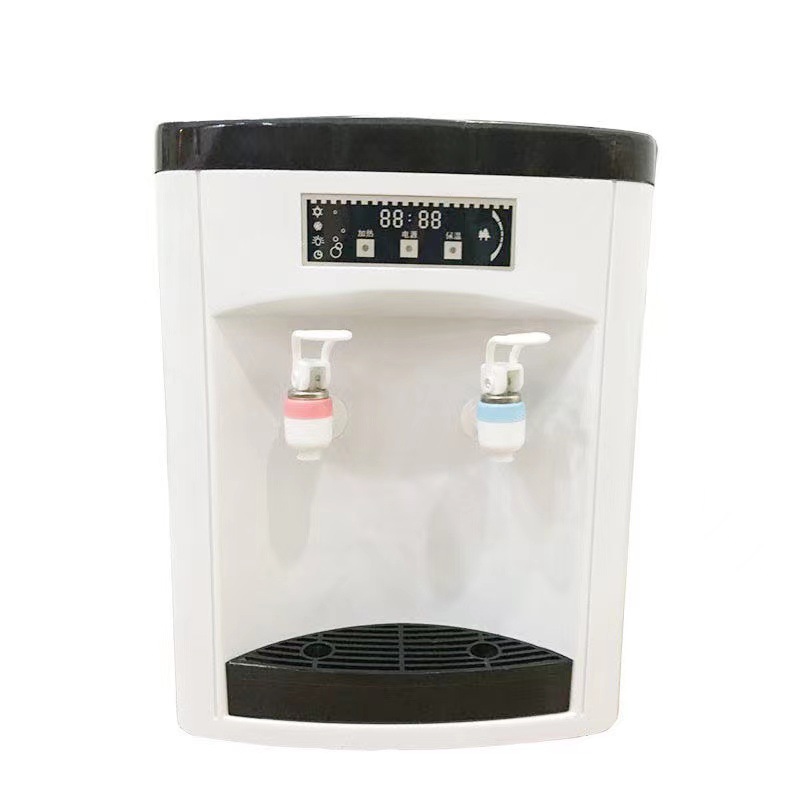 申花新款飲水機台式迷你型家用辦公宿舍製冷制熱智能上水冷熱直飲