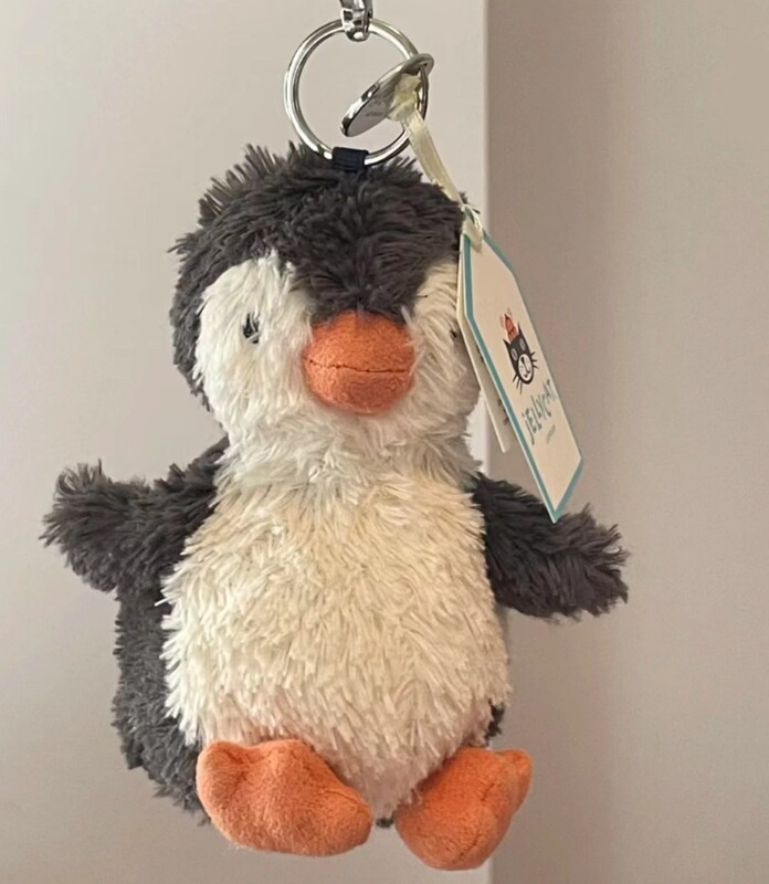 国産ジェリーキャットと同じスタイルのピーナッツペンギンバッグチャームぬいぐるみギフトキーホルダーかわいい人形|undefined