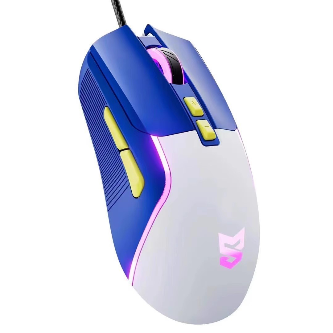 Sensoni S-M7 Gaming Office Luminous Wired Chicken Notebook USB Mouse E-Sports Rgb Gaming Mouse