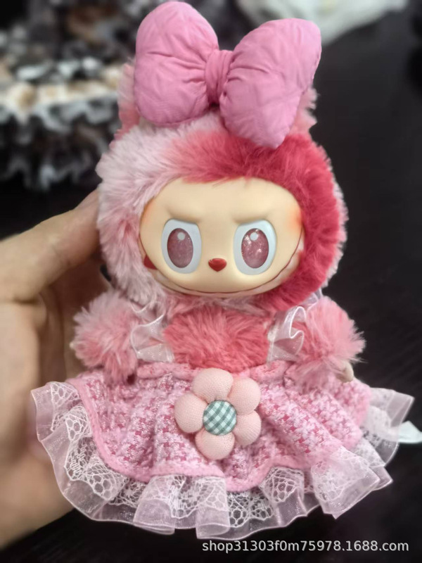 衣類のみ 17cmlabubu ベビー服第一世代、第二世代、第三世代ラブブビニール服ベビー服着替えセット卸売|undefined