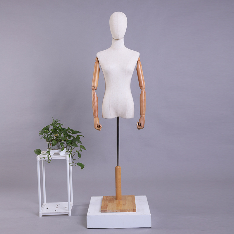Maniquí Femenino de Cuerpo Completo con Base de Madera para Escaparate y Vestidos de Novia image 15