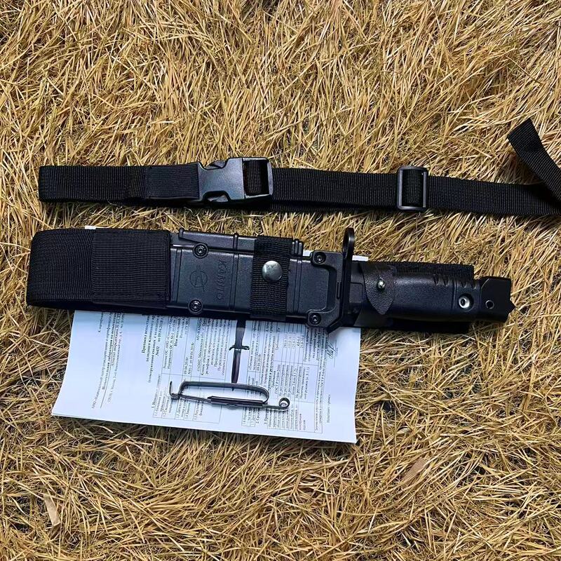 ロシアの国境を越えた人気の AK12 シースルーシェル屋外ポータブルサバイバル多目的ナイフプラスチック K シースベテラン軍事ファンコレクション|undefined