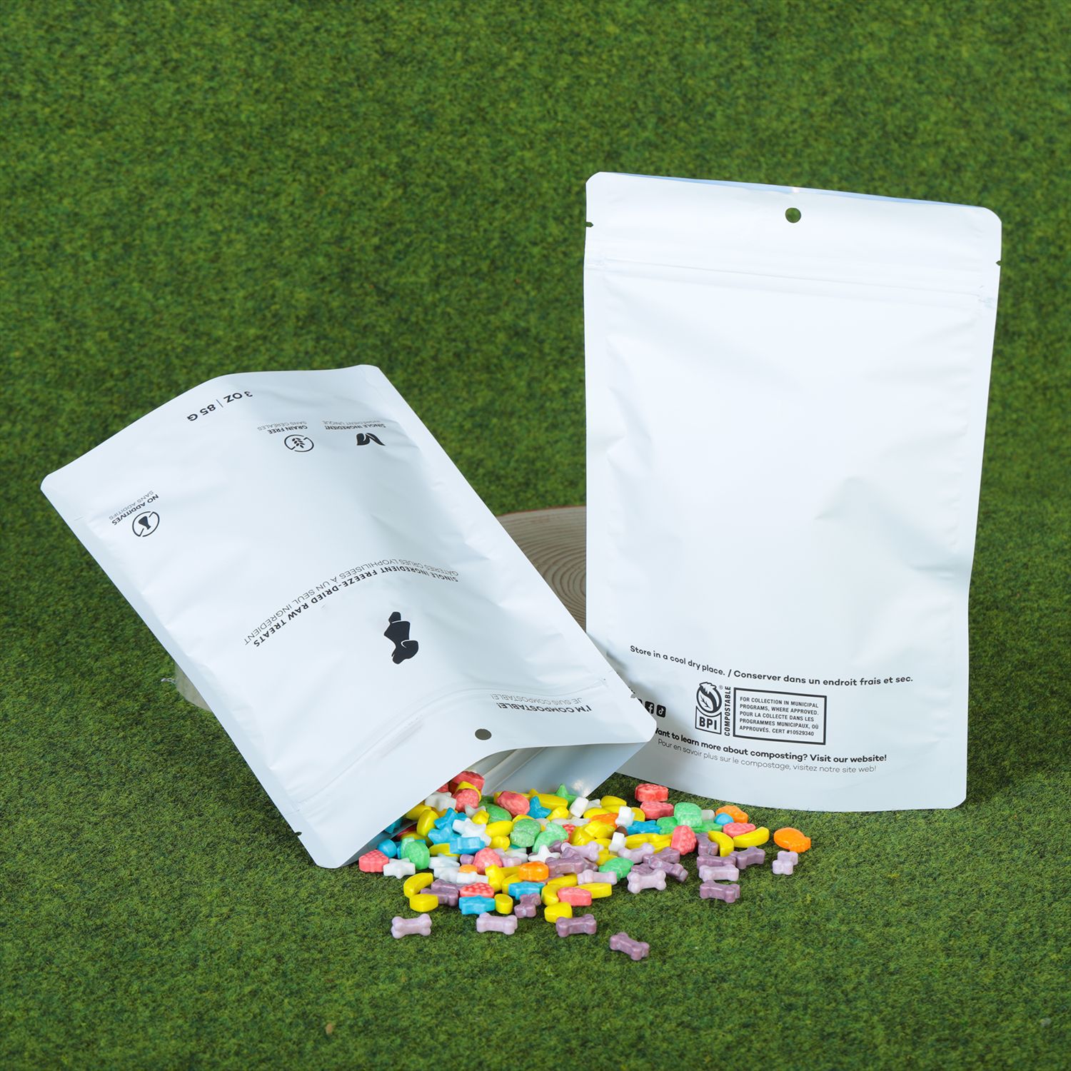 可降解塑料食品包装自立袋咖啡袋药品袋薯片袋印刷图案尺寸来稿