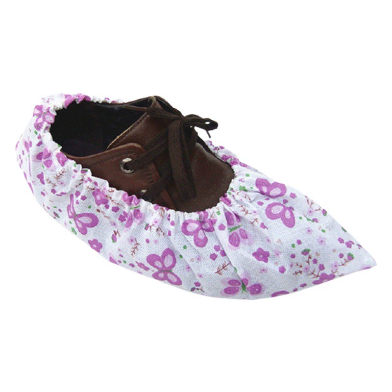 Бытовые цветные бахилы, Заводская мастерская, пыленепроницаемый Многоцветный выбор, цветная печать, поставка бахил