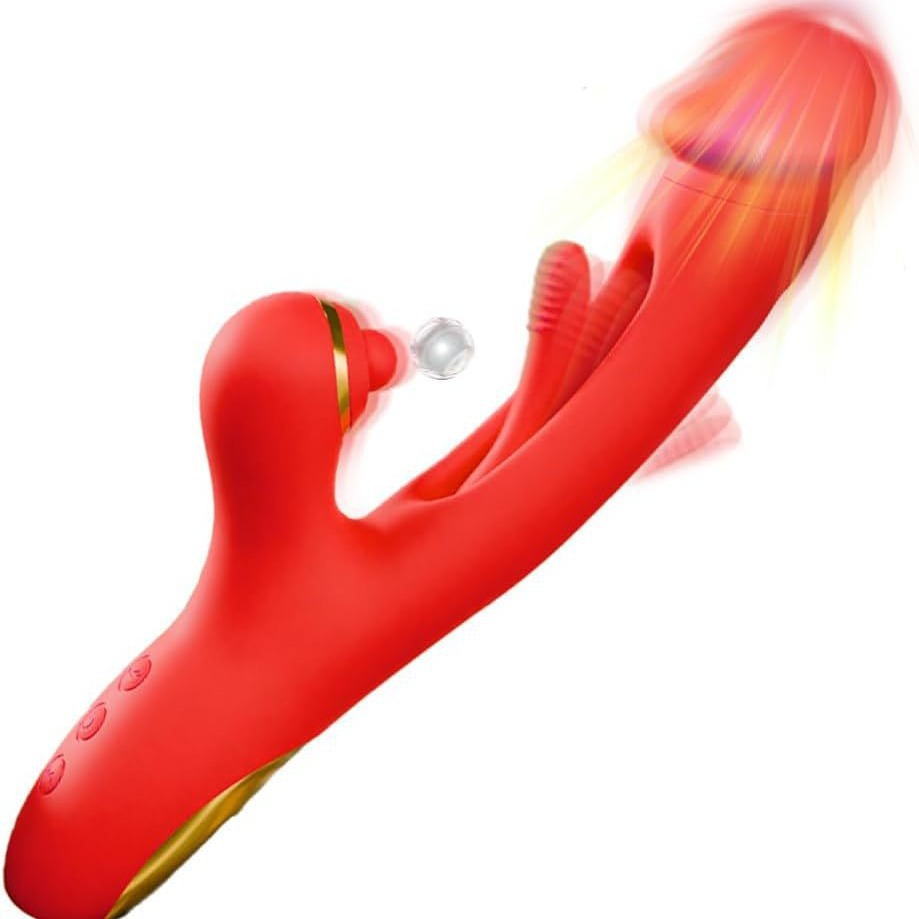Daphne No.4 Hollow Vibrator Flapping Sucking Button Vibrating Masturbator Flirting AV Vibrator Fun Use