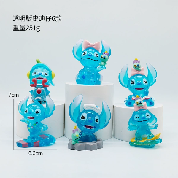 Transparent version of Stilt 6 bags