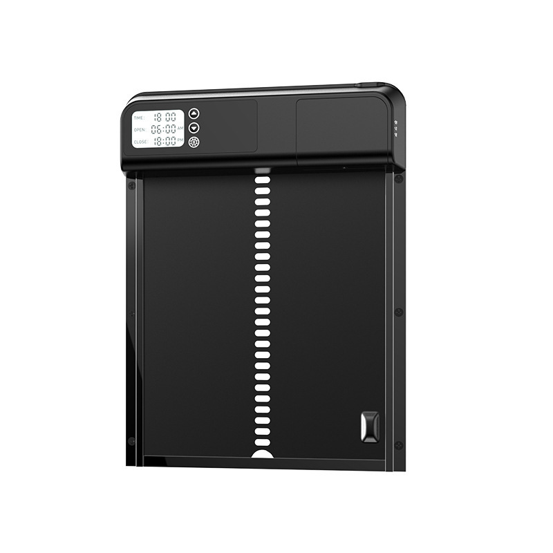 クロスボーダー自動鶏舎門知能自動定時昇降養鶏門ペット鶏鴨家庭用アルミ合金鶏巣門|undefined