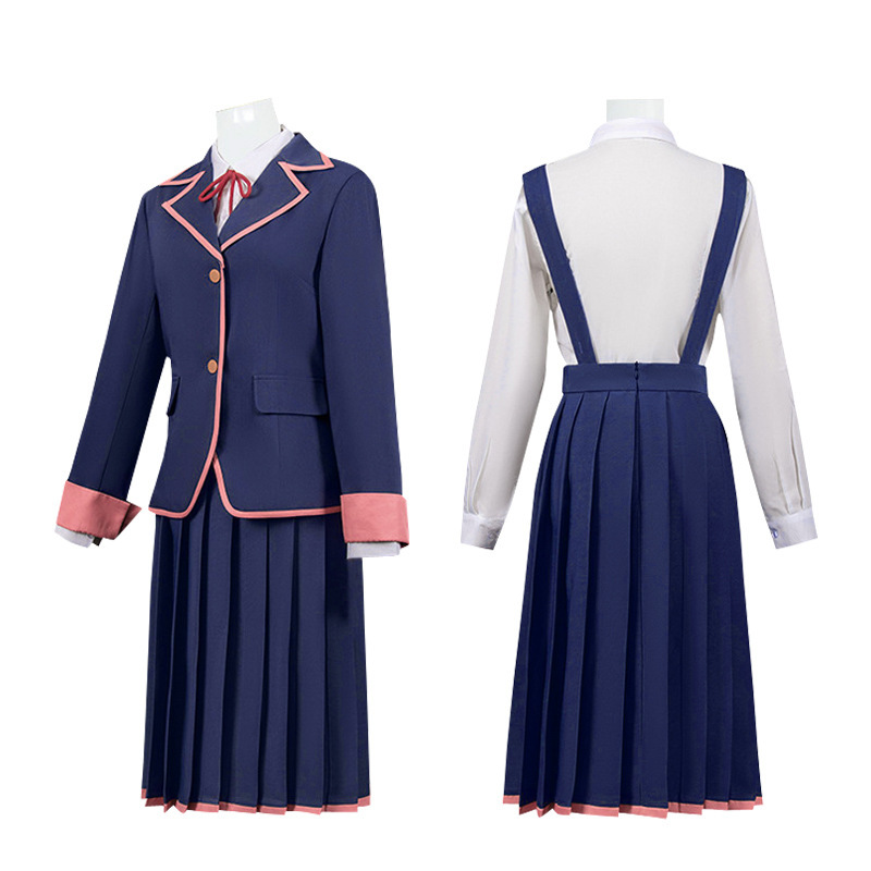 オニちゃんにならないでください コスプレ衣装 氷山真尋 制服スカートセット コスプレ二次元パフォーマンス女装|undefined