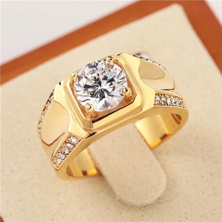 Simple Style Geometric Stainless Steel Men's Rings display picture 4