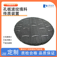 孔板波纹填料 250y500y喷淋塔脱硫塔填料 定制精馏塔金属规整填料