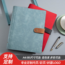 b5软皮康奈尔笔记本A4笔记本活页可拆卸网格替芯读书子方格