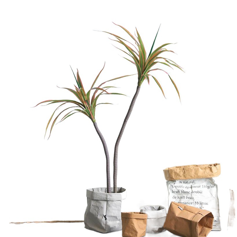 Directo de fábrica planta verde en maceta plátano Planta artificial paraíso pájaro INS estilo decoración Nordic Monstera árbol falso