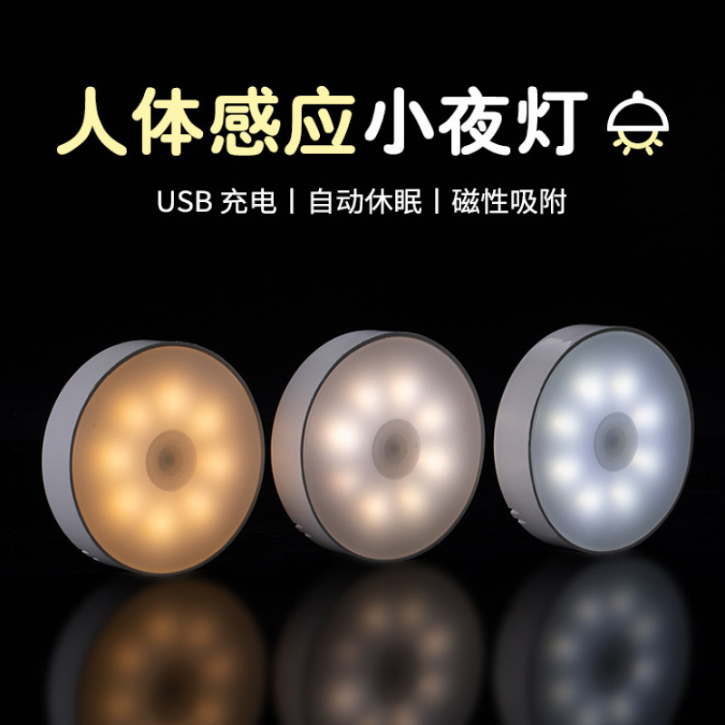 modern physiological induction handheld night light