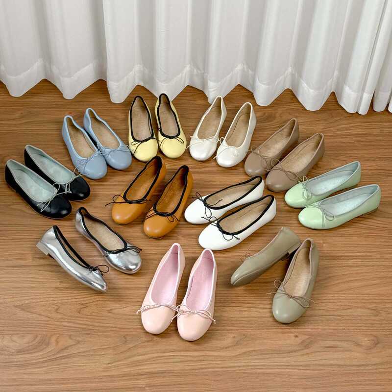 Sheepskin Version of Grape-Colored Ballet Flats for Women, Flat Ballet Shoes with Bow, Square Toe, Shallow Mouth, Large Size Single Shoes Sheepskin Version of Grape-Colored Ballet Flats for Women, Flat Ballet Shoes with Bow, Square Toe, Shallow Mouth, Large Size Single Shoes