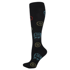 Outdoor Fitness Venous Compression Socks for Cycling, Jump Rope, and Sweat-Absorbing Sports &mdash; Unisex Long-Style Socks