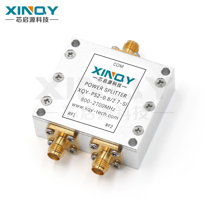 XINQY 0.8-2.7G SMA信号分配器 1分2信号分配器 GPSアンテナ電源分配器|undefined