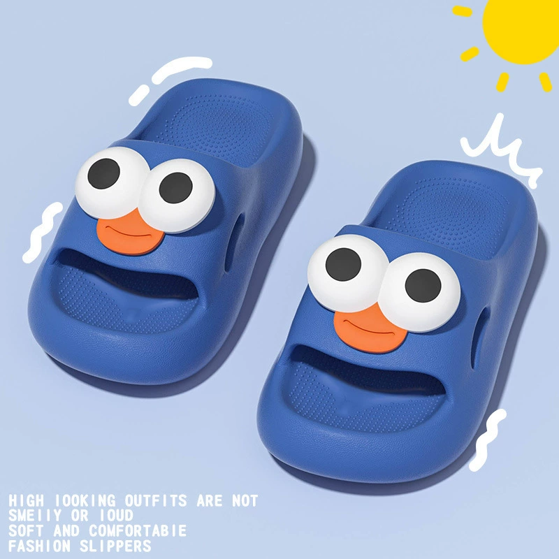 Children's slippers, summer footwear indoor, non-slip slide, family style