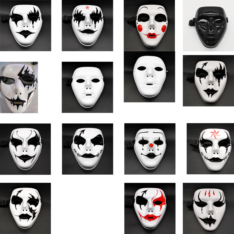 Amazon máscaras de baile callejero máscaras en V bailarines hip hop ghost walk party disfraz props de rol