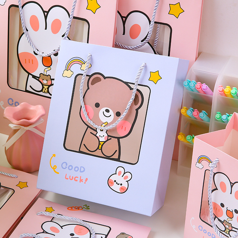 Cartoon linen bag