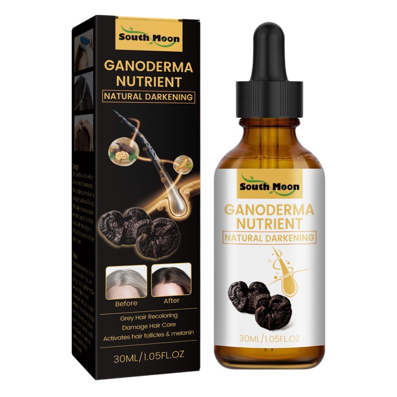Esencia de Masaje Capilar Hidratante South Moon Black Ganoderma Black Hair Liquid