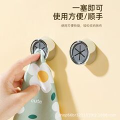 クロスボーダーポータブルシリコン無臭タオルプラグパンチフリー家庭用タオル便利なフックメーカー卸売
