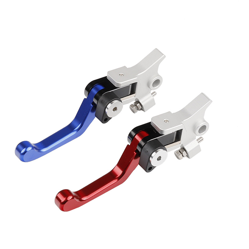 Off-Road Motorcycle Accessories Ktm Silver-White Front Disc Brake Pump with Folding Handle Hydraulic Brake Pump