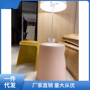Scandinavian Low Stool Plastic Stool Desk Home Dressing Stool Modern Simple Bedroom Makeup Stool Popular Ins Nayou