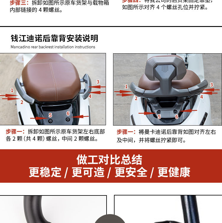 Suitable for Qianjiang Dream Dino 150 Front Windshield Glass Retro Scooter Modification Wind and Rain Shield Accessories
