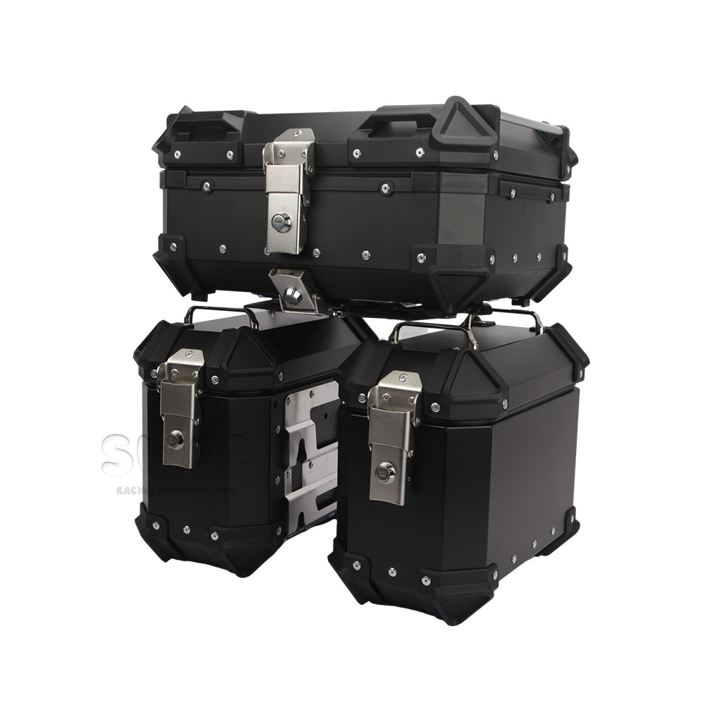 The New 18L Small-Capacity Motorcycle Aluminum Alloy Side Box Is Suitable for the Side Box and Trunk of the Niu Nine Electric Scooter