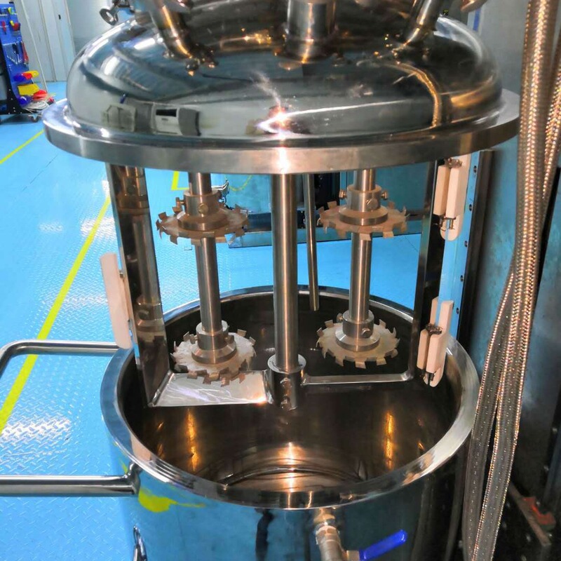 200L Double Planetary Mixer High Viscosity Planetary Mixer Vacuum Mixer Powerful Dispersion Machine Manufacturer