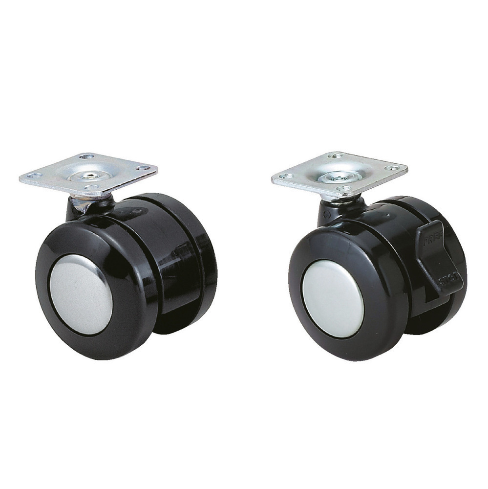 热卖-现货世嘉智尼蓝普LAMP 脚轮 NB型、NS型 载板式 车轮锁定